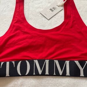 Tommy Hilfiger red top bralette S